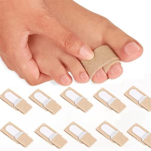 Fabric Hammer Toe Wraps Bandages Protectors Toe Corrector for Overlapping Toes