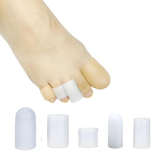 Gel Toe Cap and Protector - Cushions and Protects to Provide Relief from Missing or Ingrown Toenails