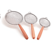 Mesh Strainers Premium Stainless Steel Colander Sieve Sifters, with Durable Mesh and Sturdy Handle