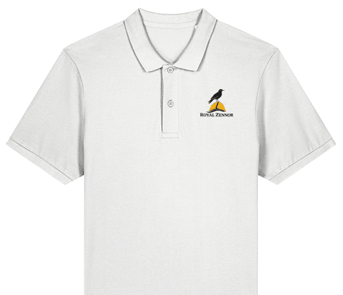 EXCLUSIVE - Royal Zennor Golf Club Polo Shirt - White