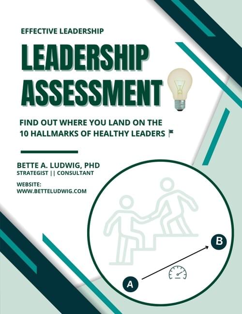 Leadership Diagnostic: The 10 H’s of Healthy Leadership