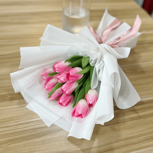 Mazzo di Tulipani Rosa