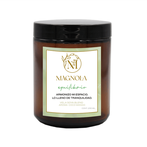 Vela Premium Equilibrio. Coco Mango.