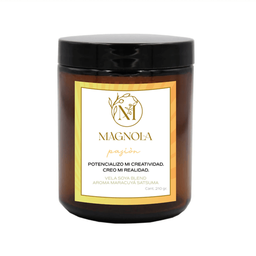 Vela Premium Pasión. Maracuyá Satsuma.