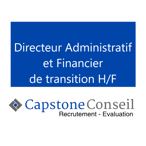Directeur Administratif et Financier de transition H/F