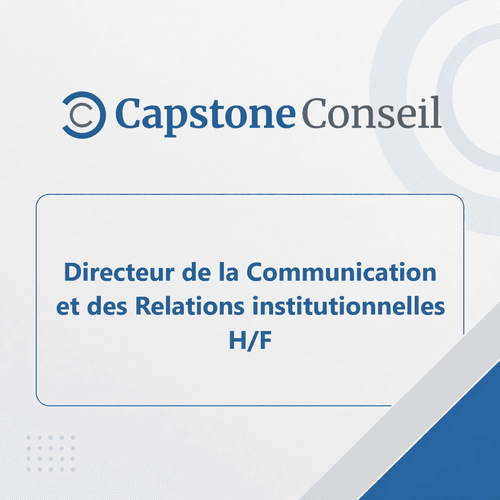 Directeur de la communication et des relations institutionnelles H/F