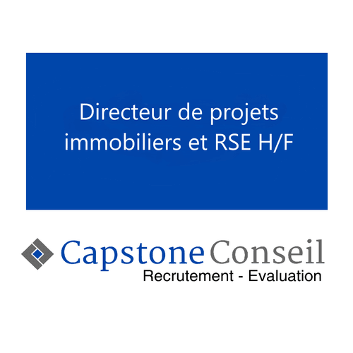 Directeur de projets immobiliers et RSE H/F