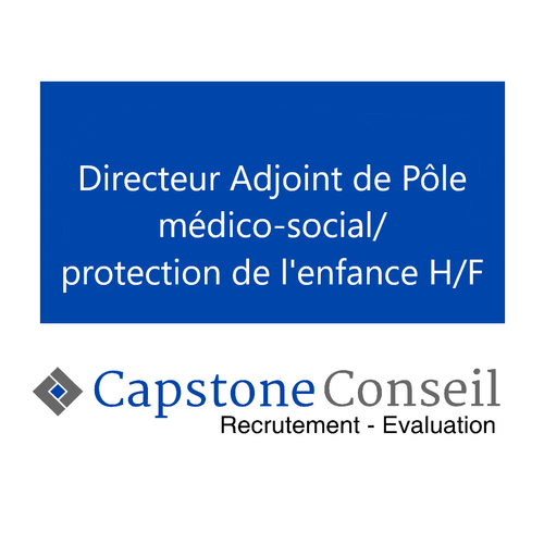 Directeur Adjoint de Pôle médico-social/protection de l’enfance H/F