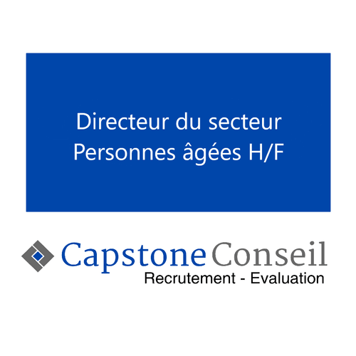 Directeur du Secteur Personnes âgées H/F