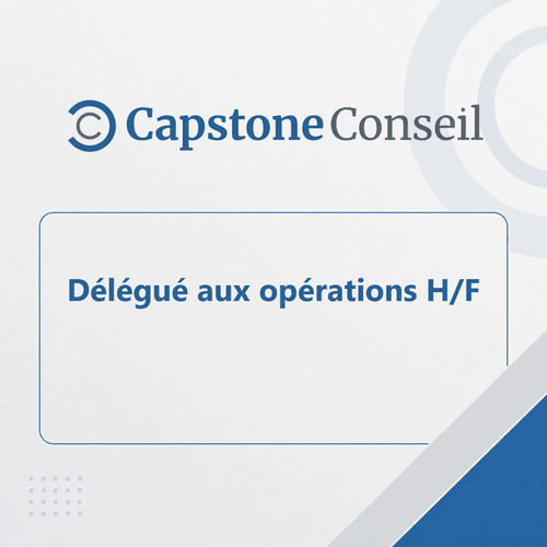 Délégué aux opérations H/F