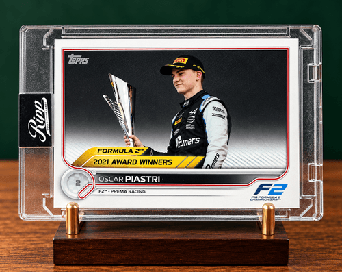 Oscar Piastri · Topps F2 2021 Award Winners · Prema Racing