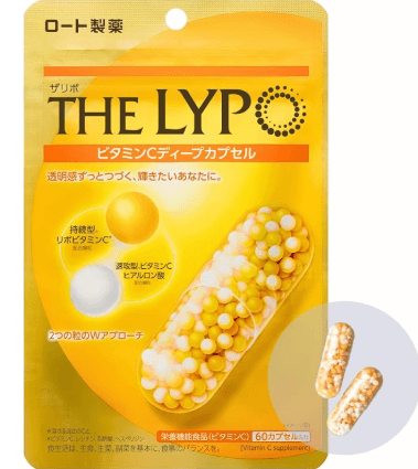 【日本直送】日本樂敦製藥 THE LYPO 高單位 維他命C 速效持續型 美白 淡斑 明亮 膠囊 60粒/30天分 大阪實體藥妝店直送