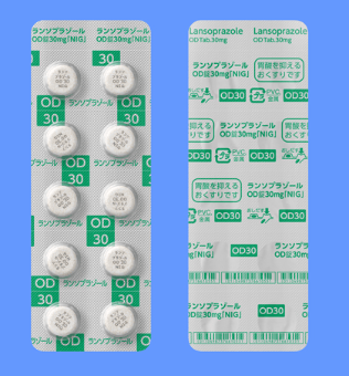 【日本直送】預訂商品 日本澤井製藥 日醫工製藥「NIG」 LANSOPRAZOLE OD 胃潰瘍 輔助除去幽門桿菌 逆流性食道炎 十二指腸潰瘍 100錠裝 大阪實體藥妝店直送