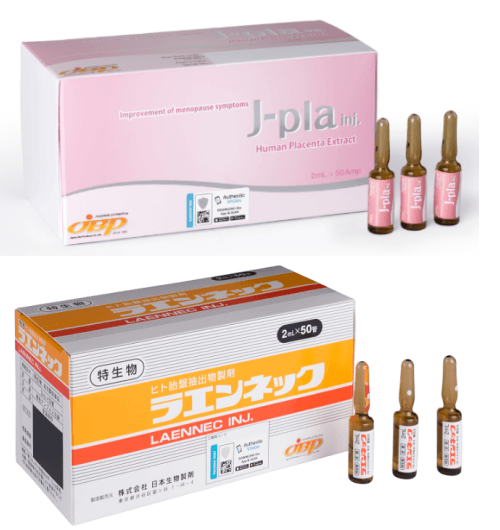 【日本直送】預訂商品 ラエンネック LAENNEC 萊乃康 JBP J-pla粉紅錦碧萊 高單位胎盤素 駐顏 養顏美容 維持體力與精力 來乃康 注射液 2ml/50支/盒 大阪實體藥妝店直送