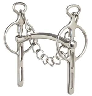 Mors Liverpool Cintré vers le Haut - A pompe - Arched Mouth Liverpool Bit (Sliding)