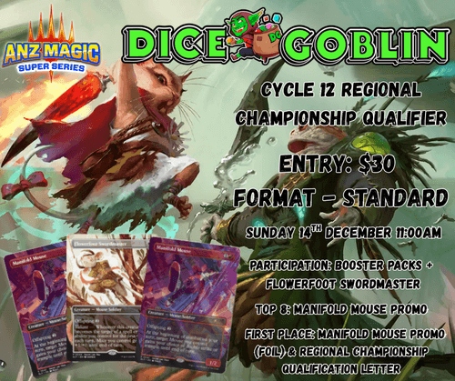 Cycle 12 regional MTG ANZ qualifier