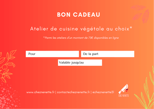 Bon Cadeau (anniversaire, fête des mères, des pères...)
