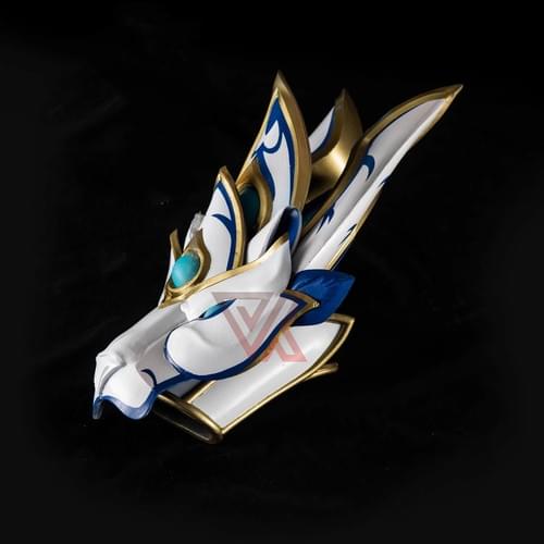 League of Legends Porcelain Protector Ezreal Cosplay Weapon Prop