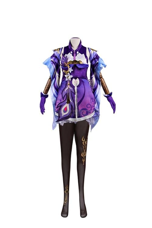 Genshin Impact Keqing Cosplay Costume