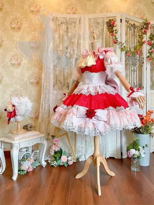 Touhou Project Flandre Scarlet Cosplay Lolita
