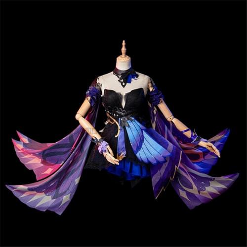 Genshin Impact Keqing Opulent Splendor Cosplay Costume