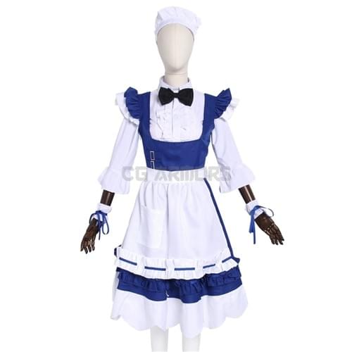 Final Fantasy XIV FF14 Csilla Beleth Maid Cosplay Costume