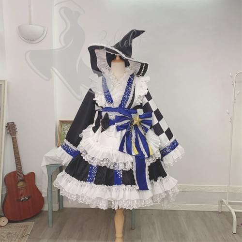 Touhou Project Kirisame Marisa Cosplay Lolita