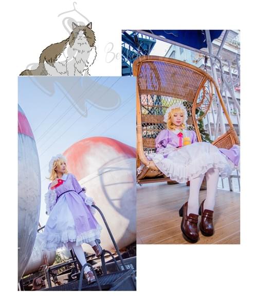Touhou Project Maribel Hearn Cosplay Lolita