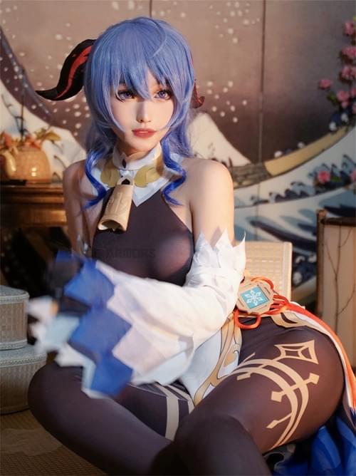 Genshin Impact Ganyu Cosplay Costume