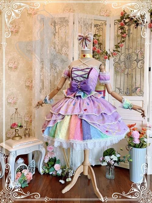 Aikatsu STARS! Nanakura Koharu Cosplay Lolita