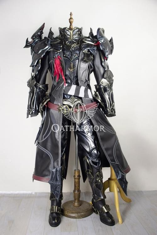 Final Fantasy 14 FFXIV 5.0CG Warrior of Darkness 80 Cosplay Costume and Armors