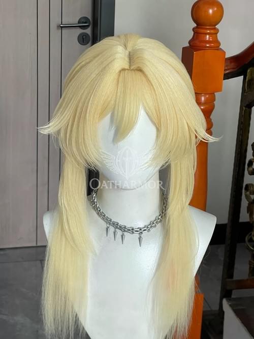 Genshin Impact Lumine cosplay wig