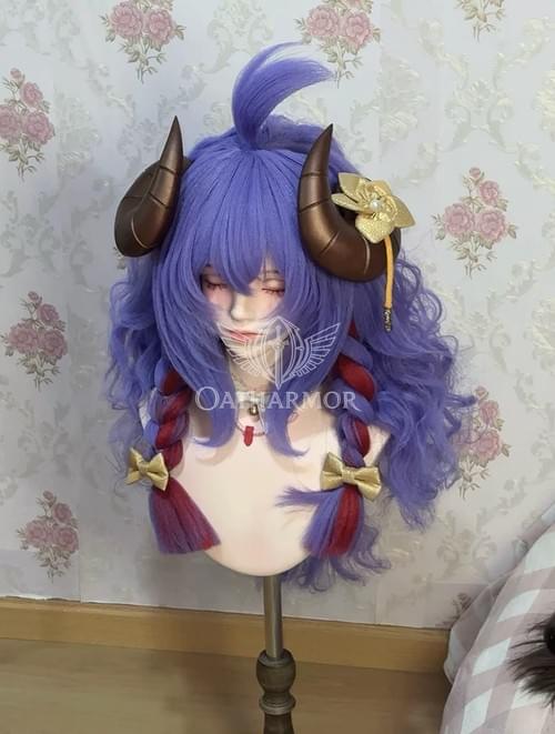 LOL Kindred Eternal Hunters Soul Lotus Cosplay Wig