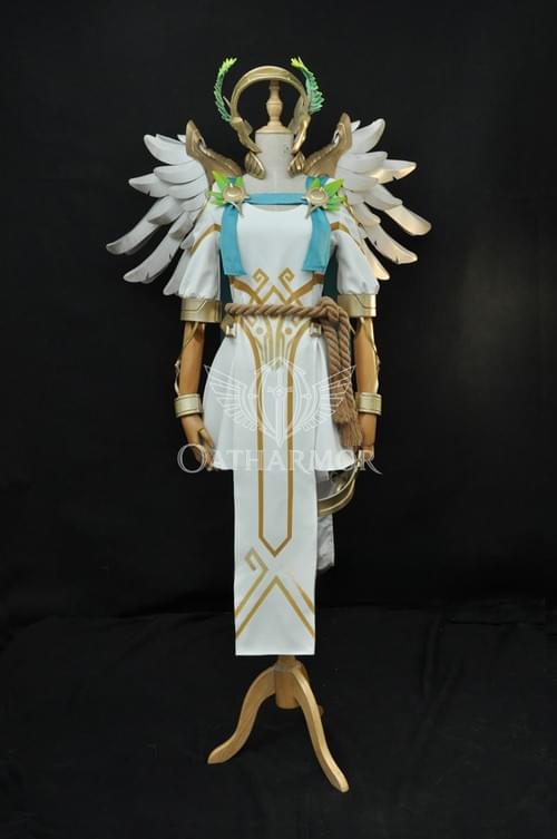 Overwatch Angela Ziegler Cosplay Armor and Costume