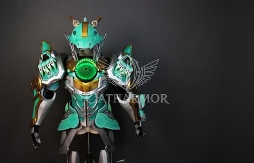 Overwatch Fareeha Amari Azure Dragon Cosplay Armor