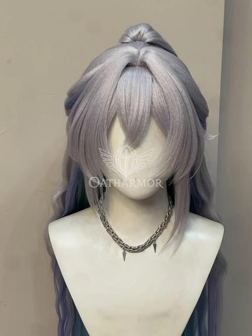 Honkai: Star Rail Silver Wolf cosplay wig