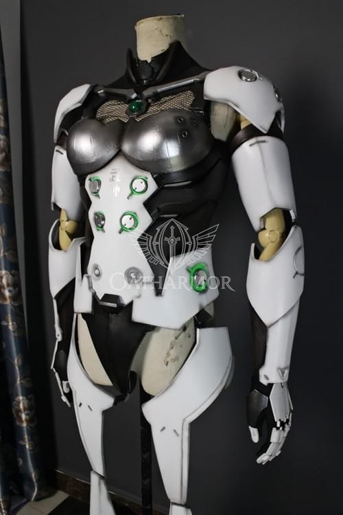 Overwatch Female body Genji Cosplay Armor