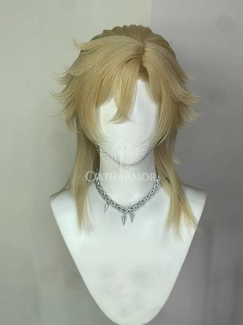 Honkai: Star Rail Aventurine cosplay wig