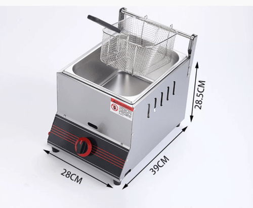 Commercial Gas Deep Fryer – Heavy Duty Stainless Steel