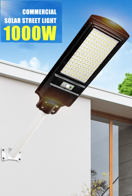 10000W Commercial LED Solar Street Light Road Lamp Motion Sensor Remote Outdoor Flooding Light