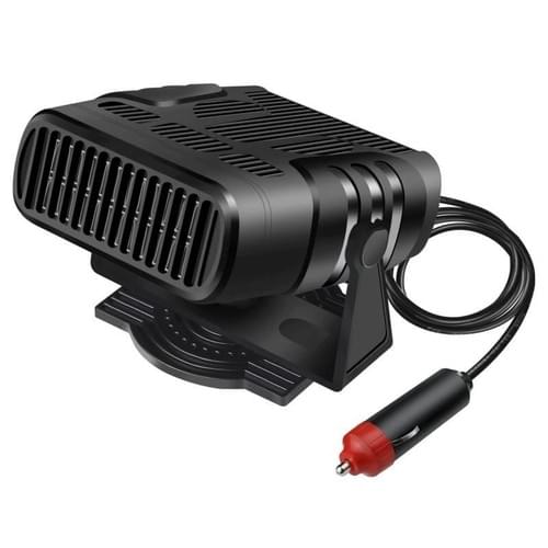 Car Heater Air Cooler Fan Windscreen Demister Defroster 12V(Black)