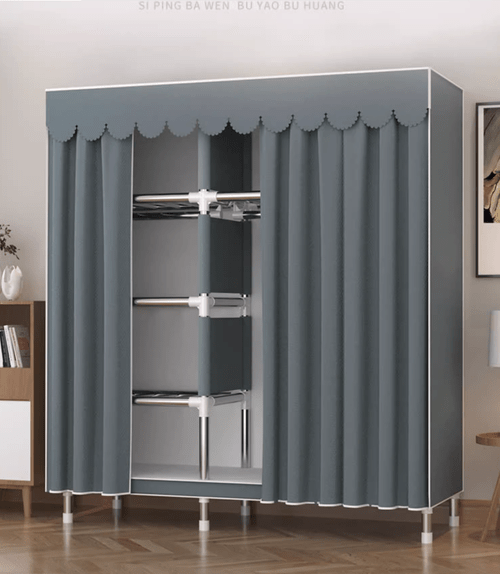 Clothes Closet Non-woven Fabric Cloths Wardrobe Storage Organizer Cloth Wardrobe