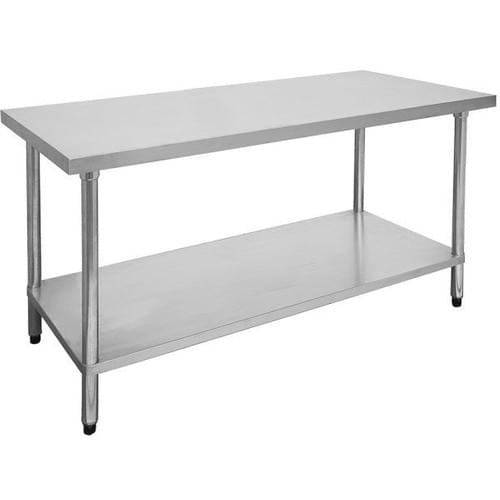 Stainless Steel Work Bench 120 x 60 x 80cm Kitchen Bench