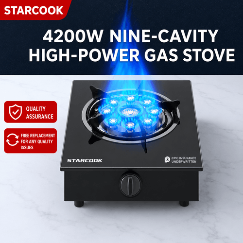 Portable Cooktop Table Top Gas Stove Gas Cooker Single Burner LPG Gas