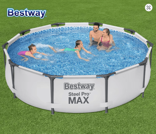 Bestway 56406 Steel Pro MAX Above Ground Swimming Poo Frame Pool 3.05m x 76cm