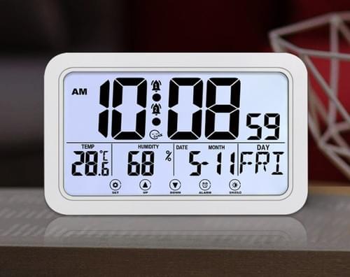 Large Display Digital Calendar Clock Touch Screen for Seniors Elderly