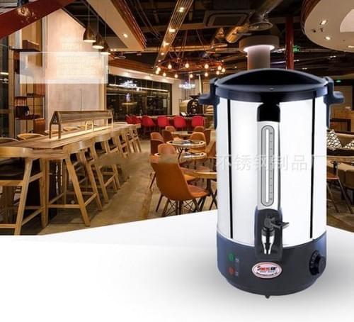 30L Coffee Urn Electric Stainless Steel Hot Water Boiler Kettle Heater Warmer