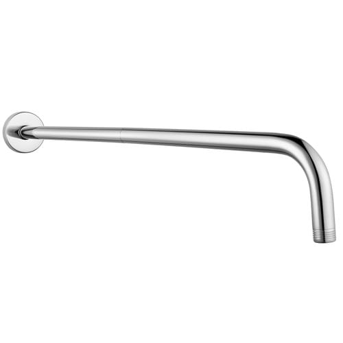 24" Shower Arm with 2.5" Flange, Suitable For Fixed Shower Head, Wall-mounted Installation