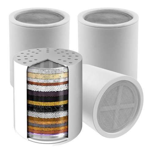 4 Pack Replacement Shower Filter Cartridge - 20 Stage Hard Water Shower Filter