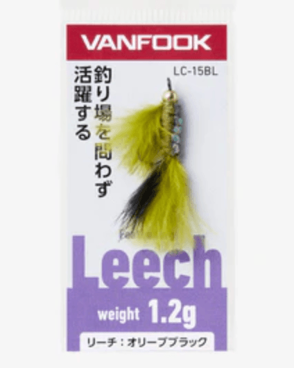 VANFOOK FEATHER JIG LEECH 1.2G